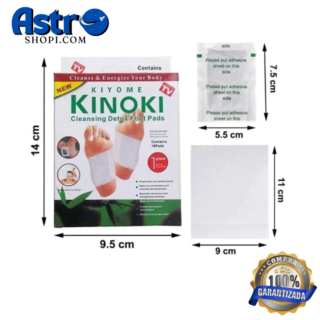 PACK DE 50 PARCHES KINOKI™ DESINTOXICANTES