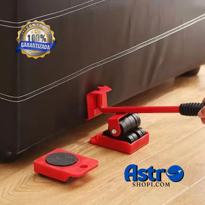 MuevePro™ Kit 4 Ruedas Remolques de Elevación.