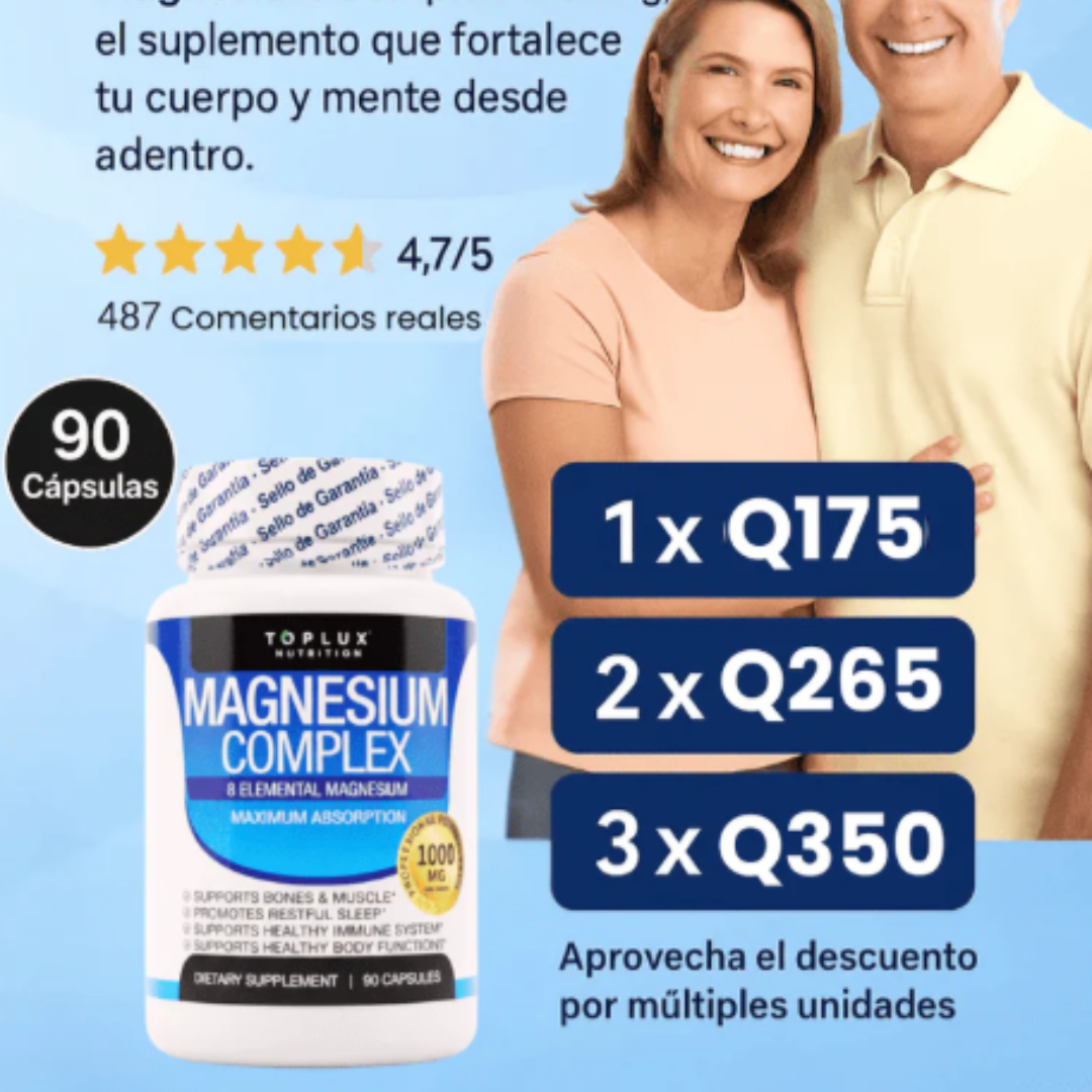 MAGNESIO COMPLEX (90 capsulas)