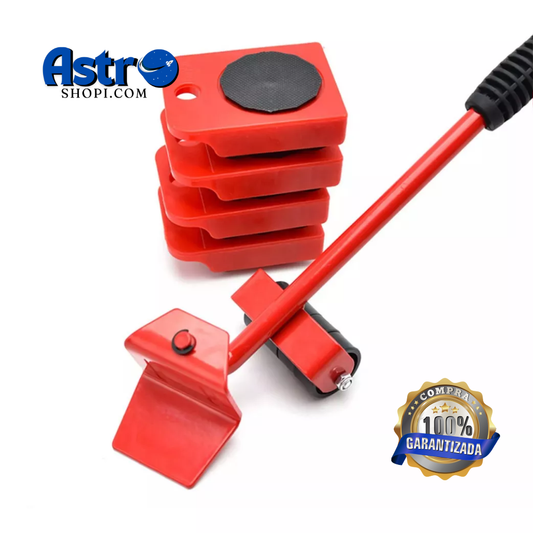 MuevePro™ Kit 4 Ruedas Remolques de Elevación.