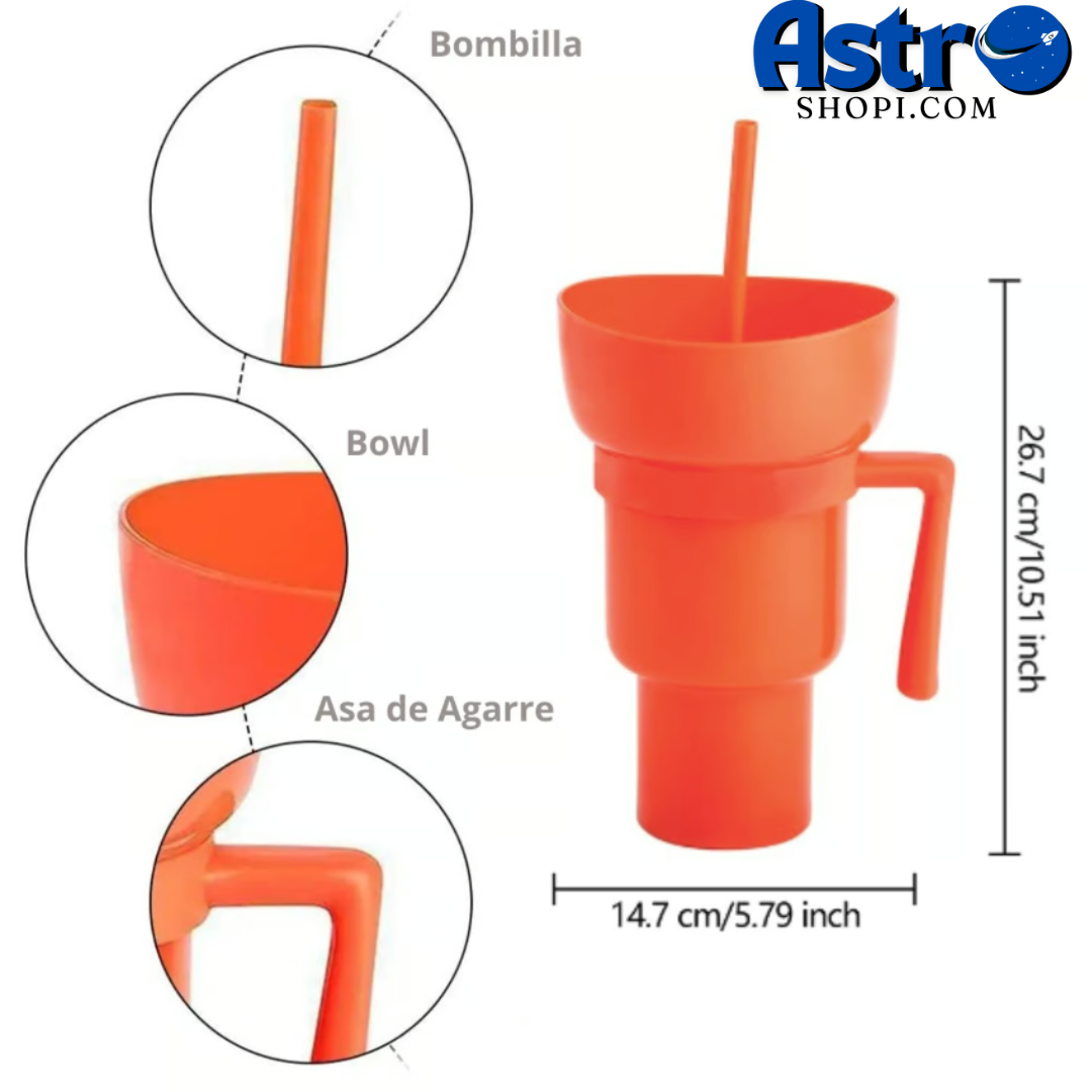 SnackCup™ Vaso 2 En 1